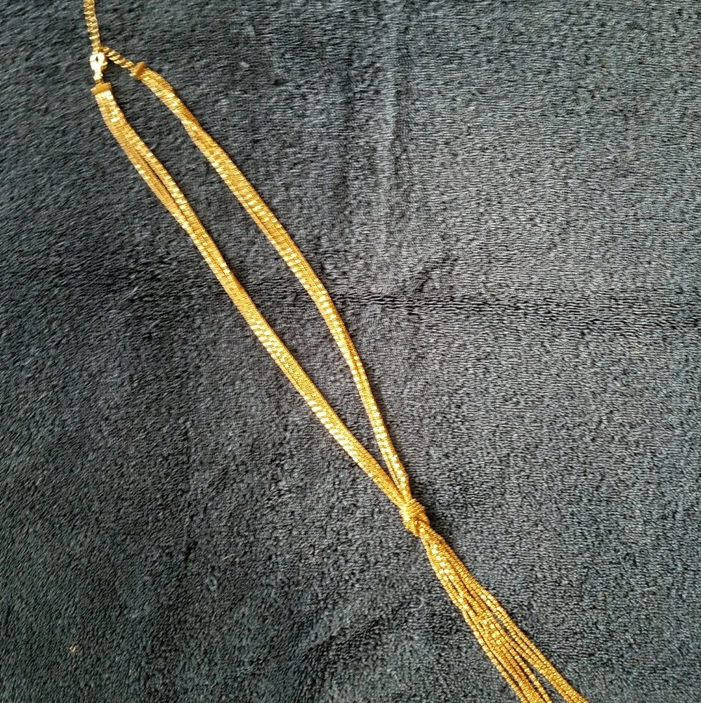Gold necklace